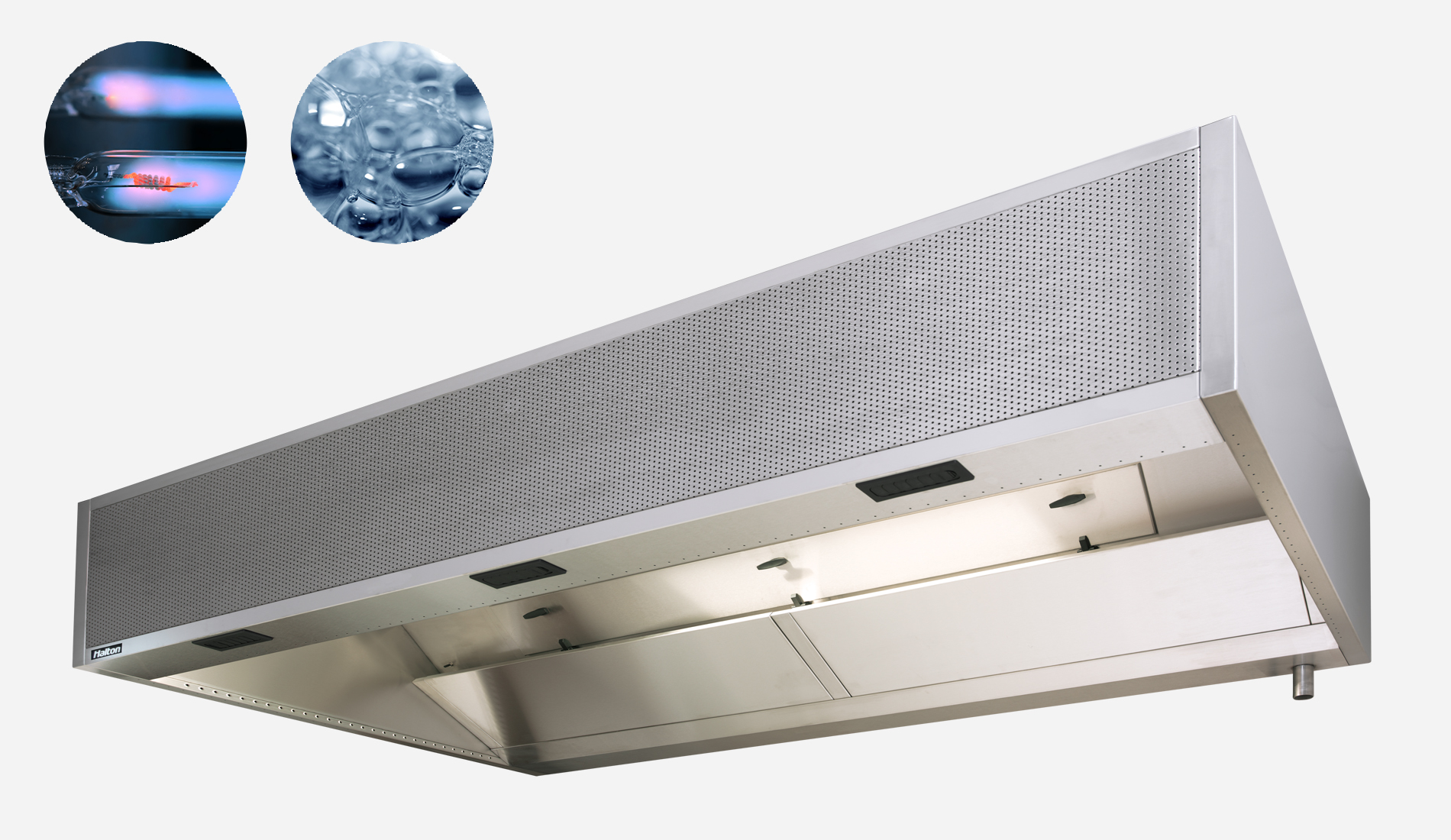 UWF – Campana para Llamas Abiertas Capture Ray™