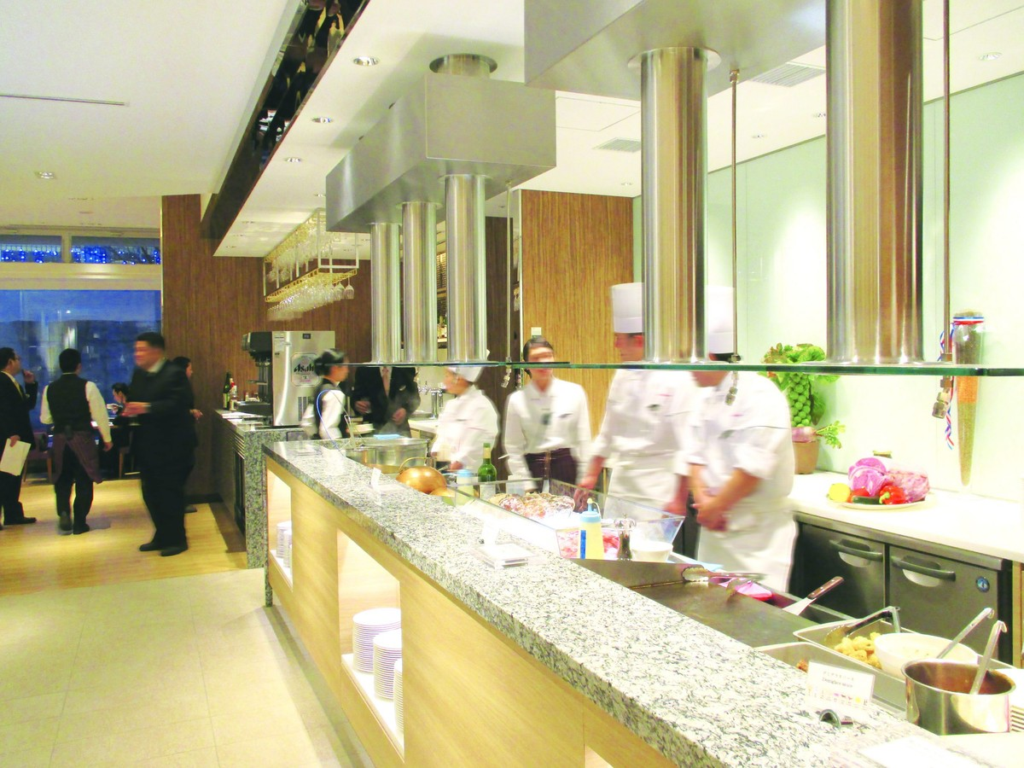 Ventilación para cocinas a la vista en hoteles, casinos y resorts
